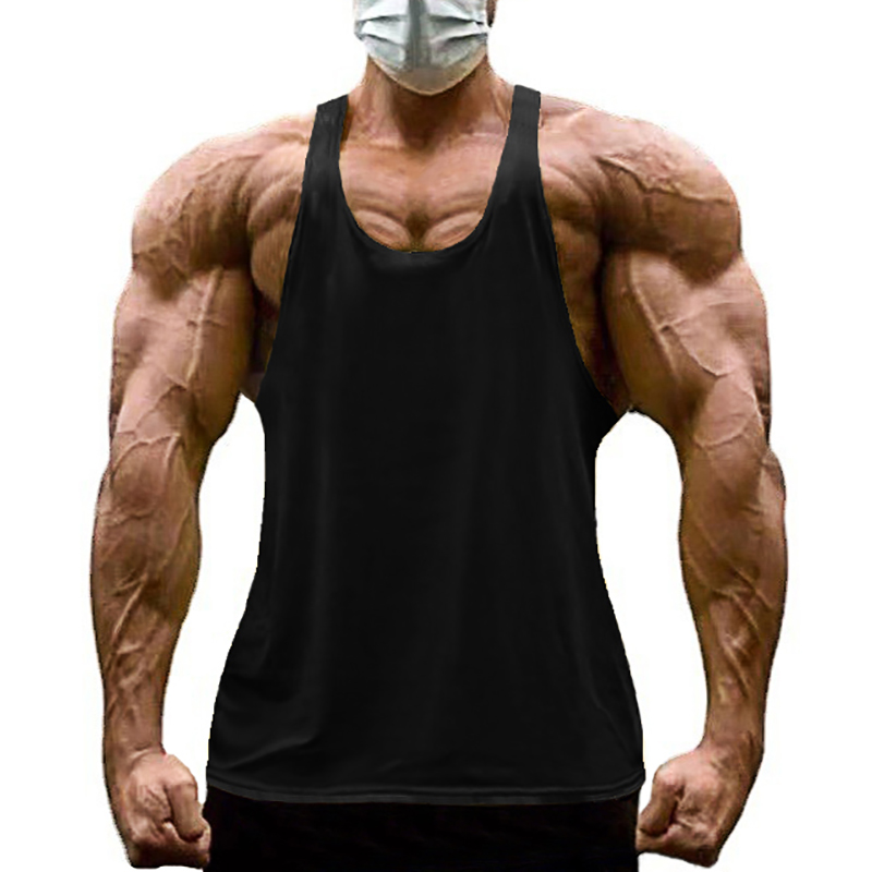Plain Summer Cotton Breathable - Tank Top Muscle ulasan dan harga