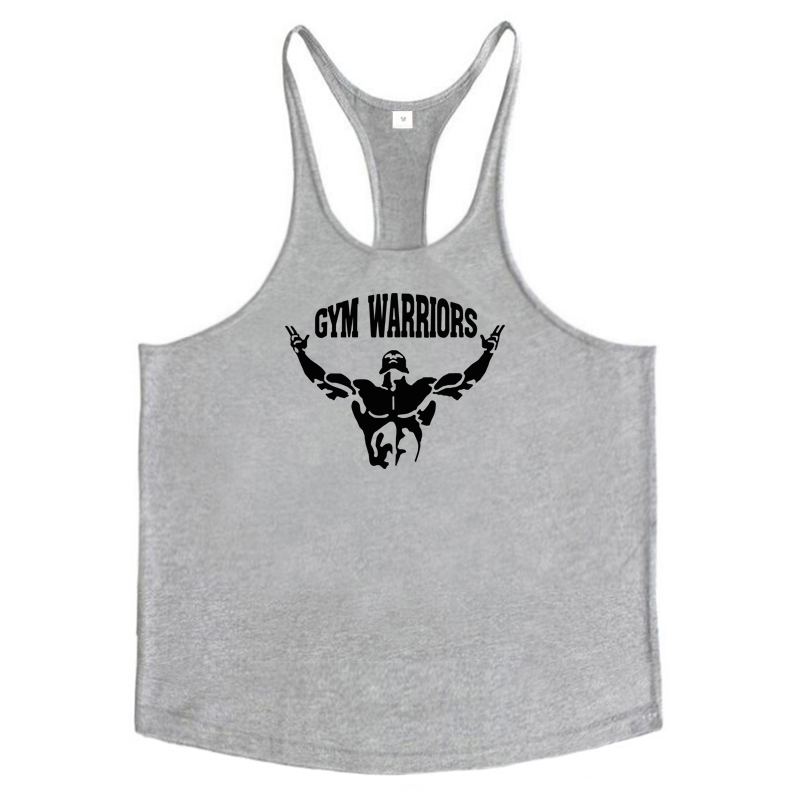 Men's Cotton Gym Warriors Tank - Tank Top Muscle ulasan dan harga