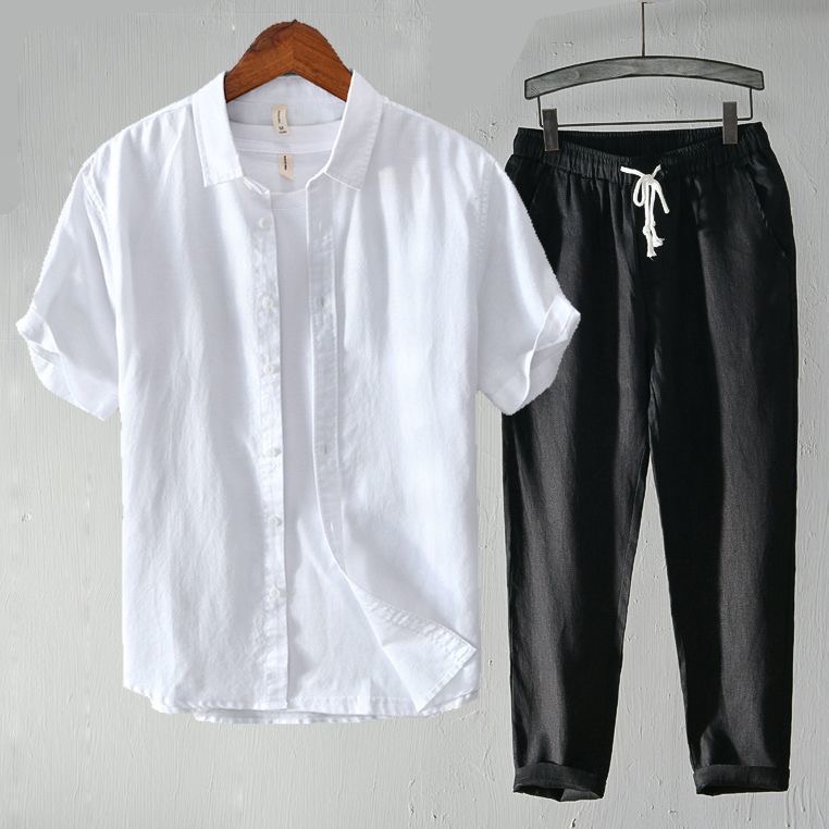 Really Super Low! Such a Deal! - Linen Shirt Breathable ulasan dan harga