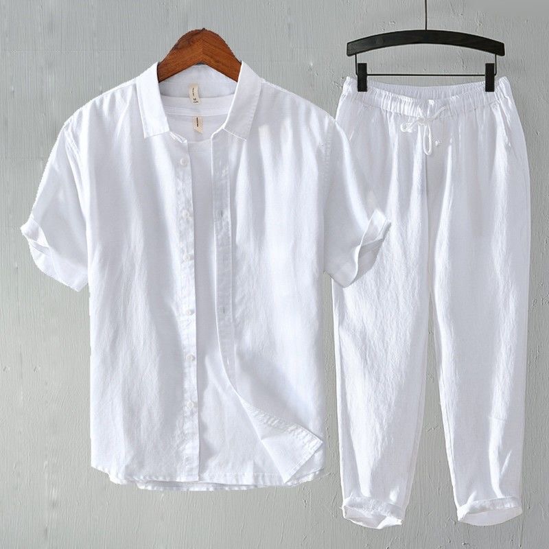 Really Super Low! Such a Deal! - Linen Shirt Breathable ulasan dan harga