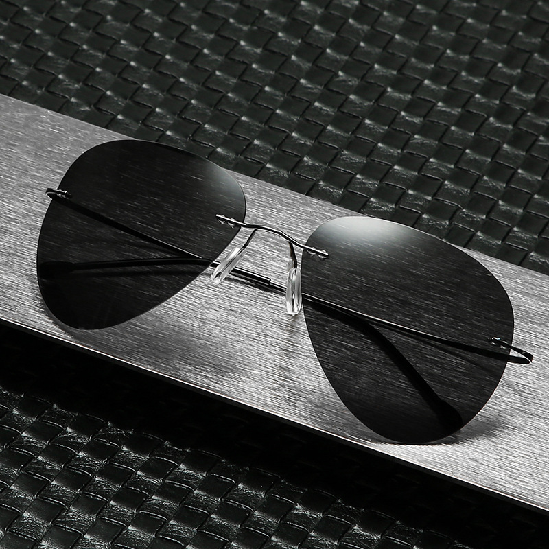HDCRAFTER Titanium Polarized S - Sunglasses Aviator Polarized ulasan dan harga