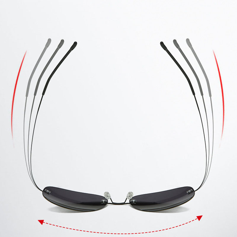 HDCRAFTER Titanium Polarized S - Sunglasses Aviator Polarized ulasan dan harga
